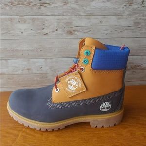 TIMBERLAND MEN’S PREMIUM WP BOOT WHEAT NUBUCK